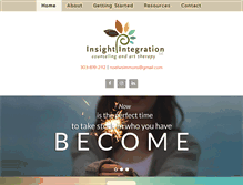 Tablet Screenshot of insightintegrationcounseling.com